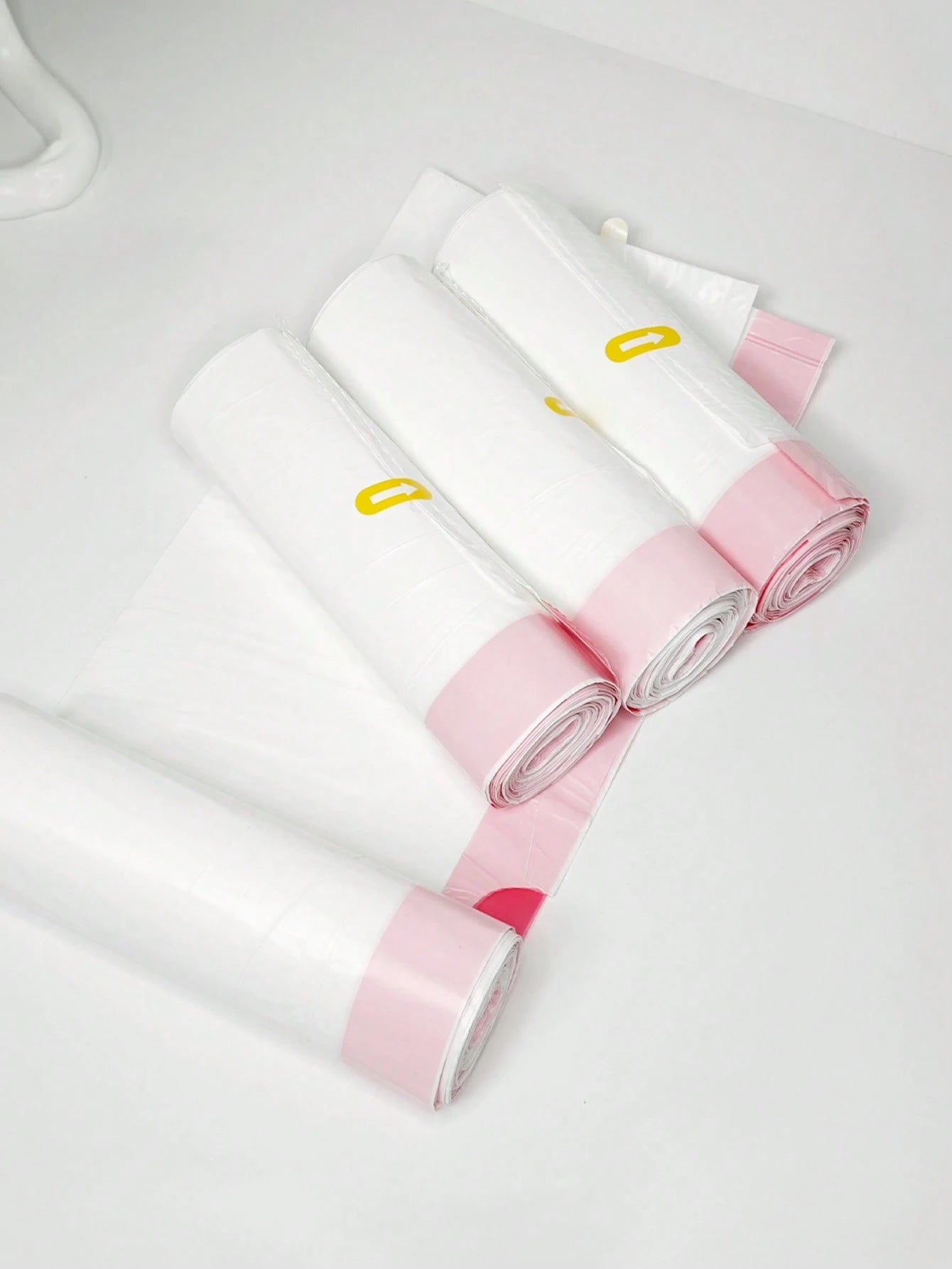 Drawstring Cat Litter Bag Liners, 60 Count For Automatic Self-Cleaning Litter Box & Robot,