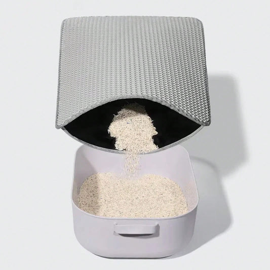 Double Layer Cat Litter Mat EVA Waterproof Cat Toilet Rug Litter "40cmx50cm"