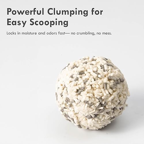 Lady N Pellet Tofu Cat Litter, Boba Tea Scent, Strong Clumping, Ultra Absorbent, Natural Food-Grade Ingredients, Dust-Free, Low Tracking, Enviro-Probiotic Odor Control, Water-Soluble (9lb)