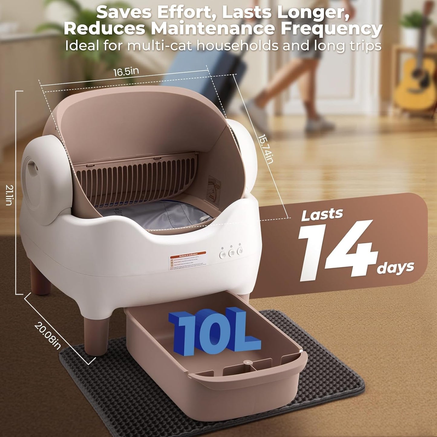 T-Cats - Self Cleaning Litter Box